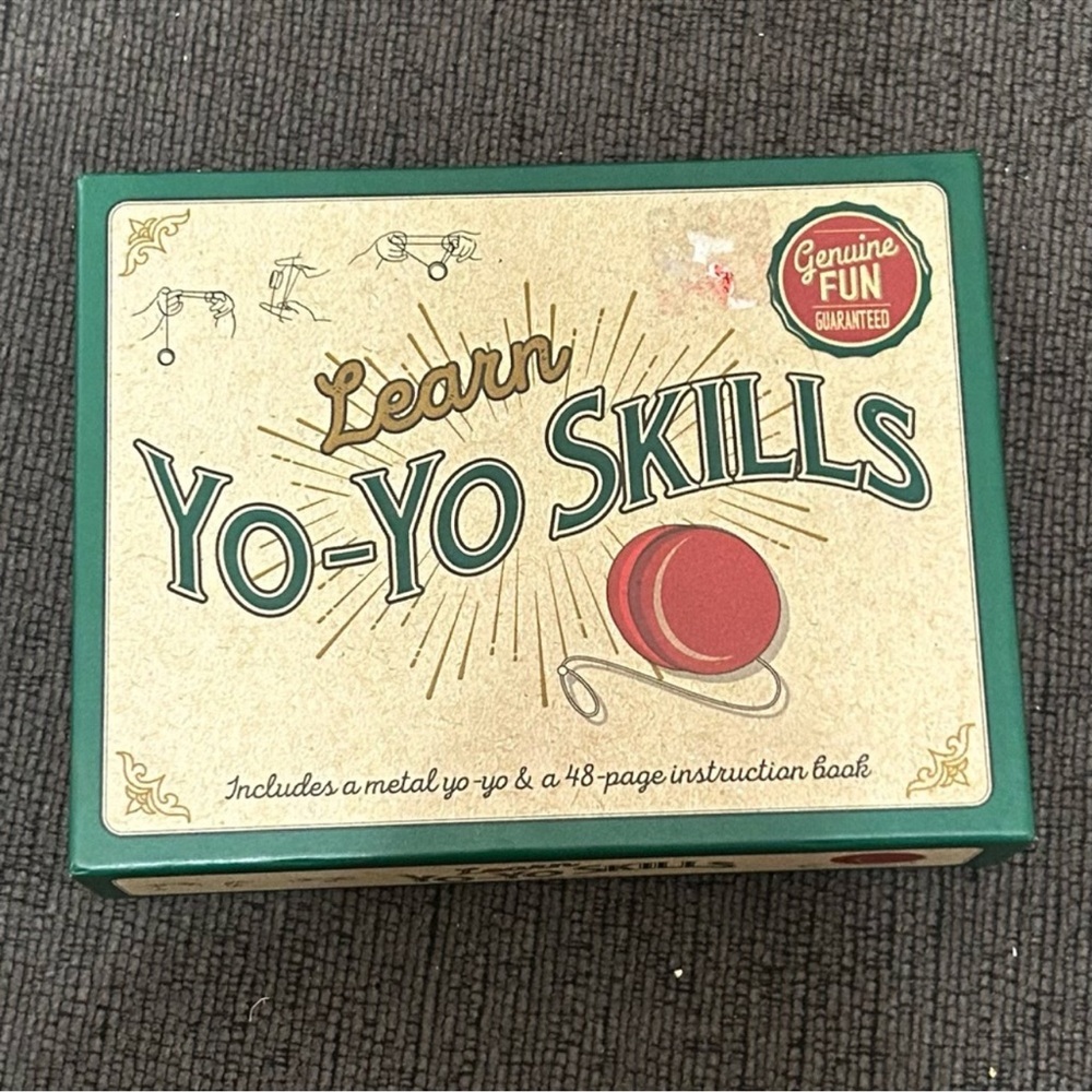 New Sealed Learn Yo-Yo Skills game